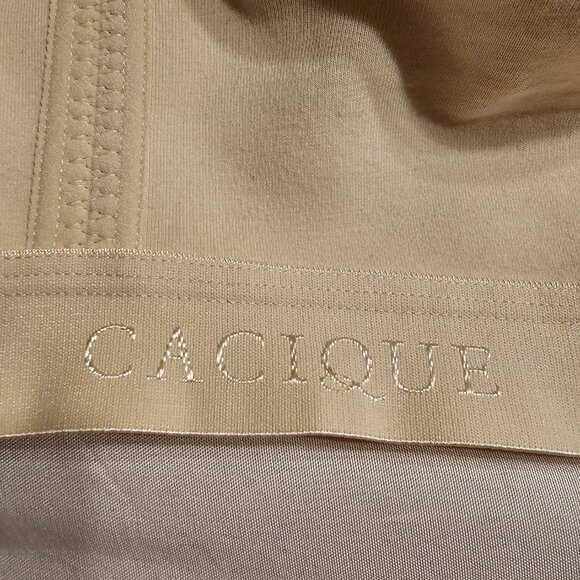 DONATING SOON Cacique No Wire Full Coverage Bra, Tan, Size 50DDD - Picture 2 of 10